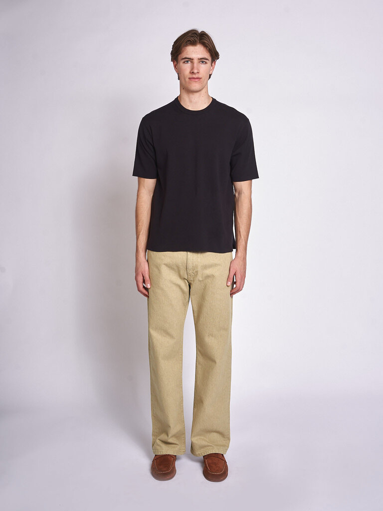 Batoner Black 32G Smooth Knit S/S T-Shirt