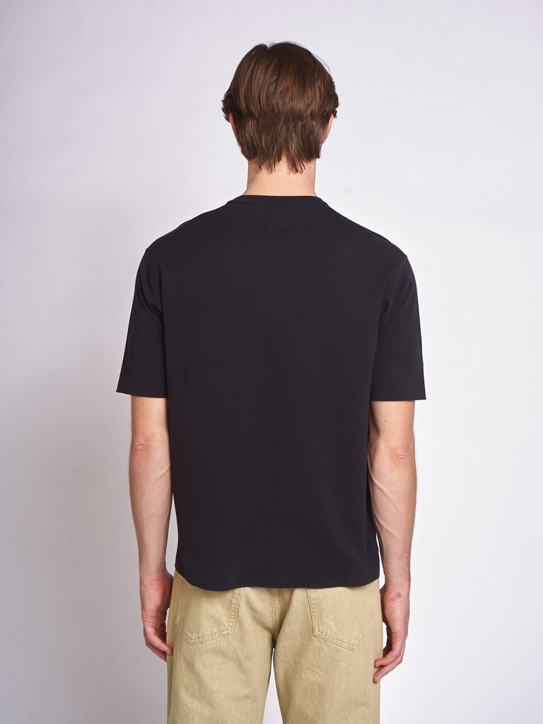 Batoner T-Shirt 32G Smooth Knit S/S Noir