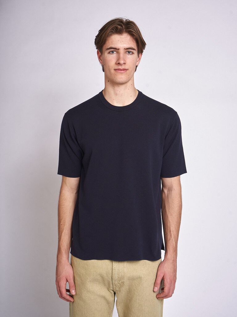 Batoner T-Shirt 32G Smooth Knit S/S marine