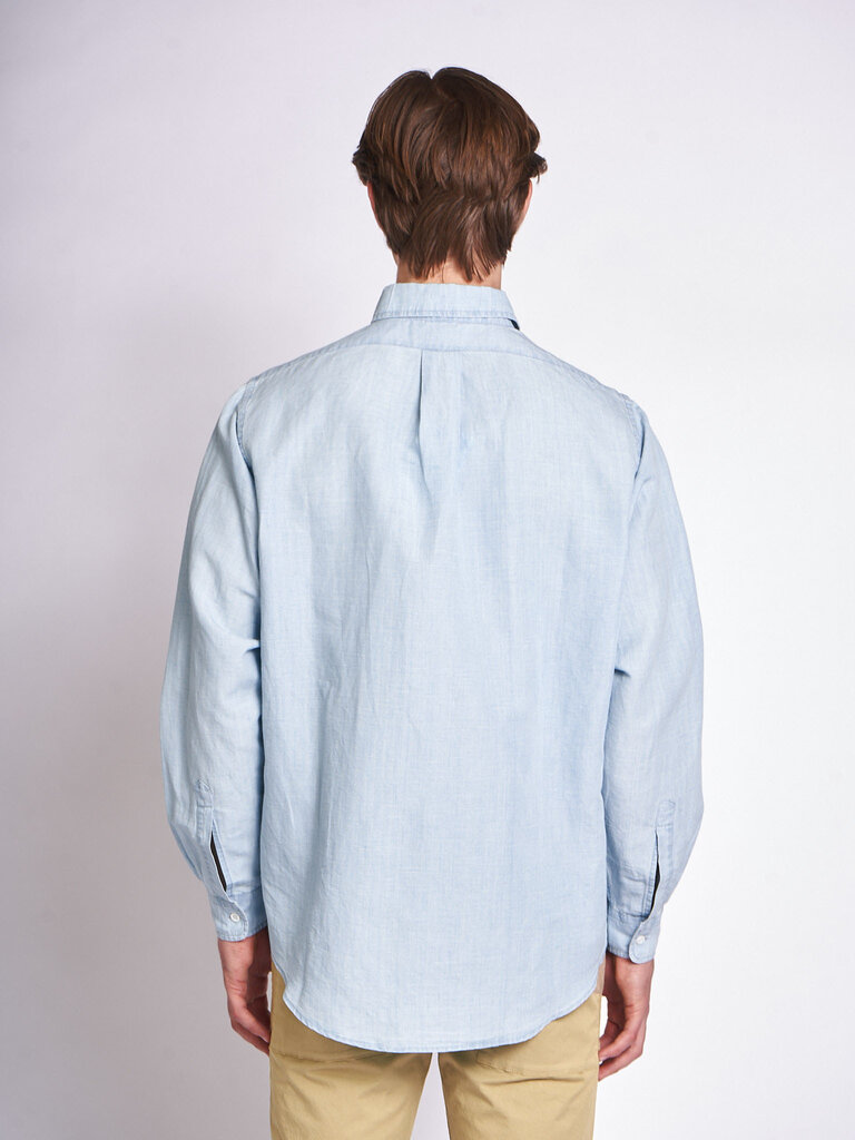 Barena Sky Blue Camison Felcer Shirt