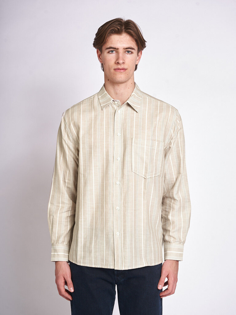 Jeanerica Taupe Byron Shirt