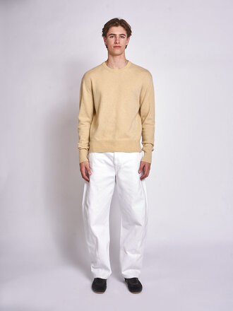 Lemaire Butter Crew Neck Sweater
