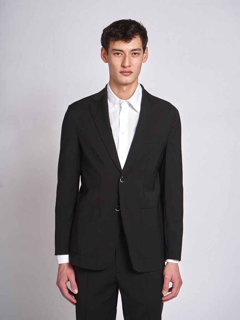 Barena Black Borgo Tropical Jacket