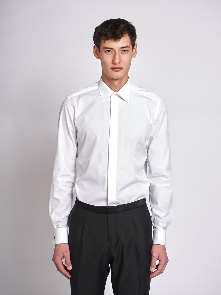 Xacus Chemise Tuxedo 11291-544ML Blanc
