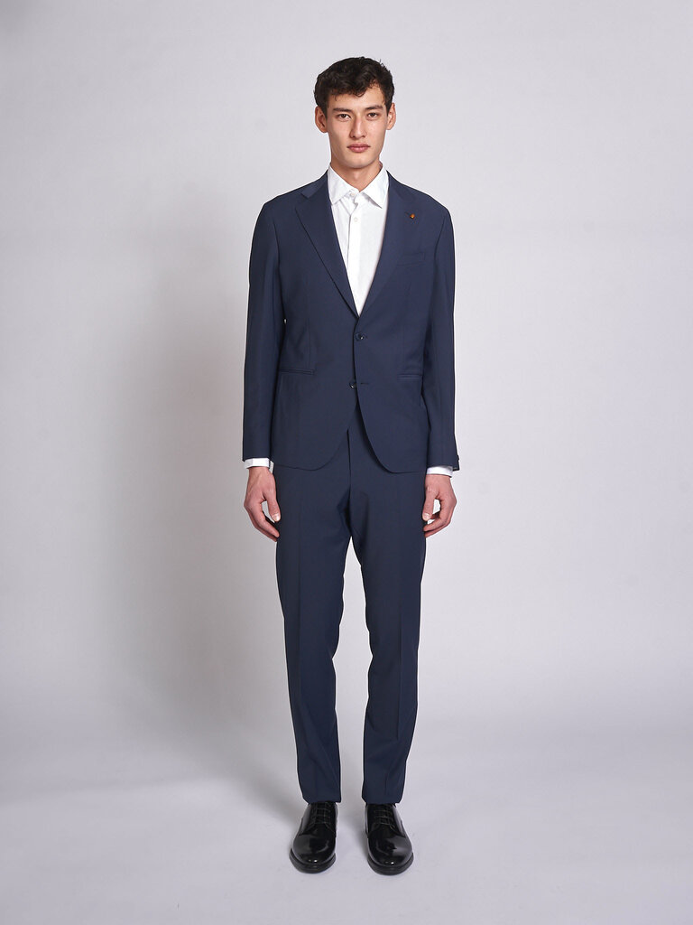 Latorre Navy Fusion Notch Lapel Suit