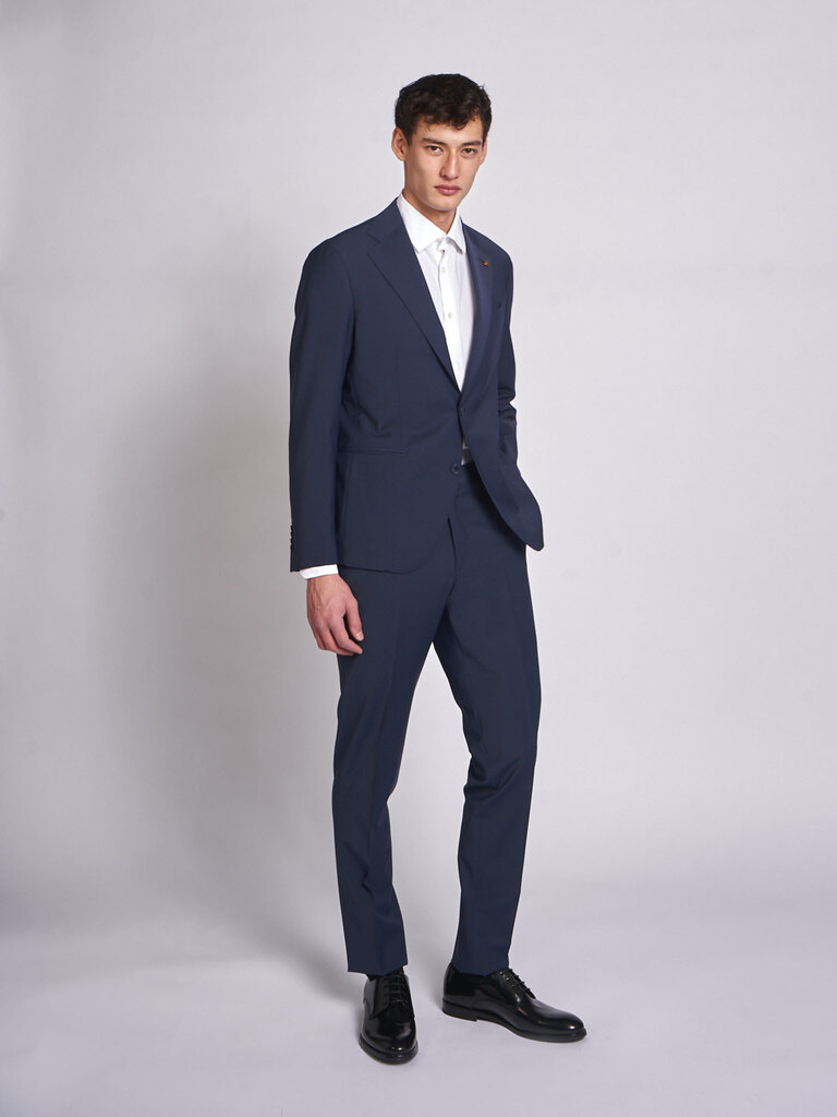 Latorre Navy Fusion Notch Lapel Suit