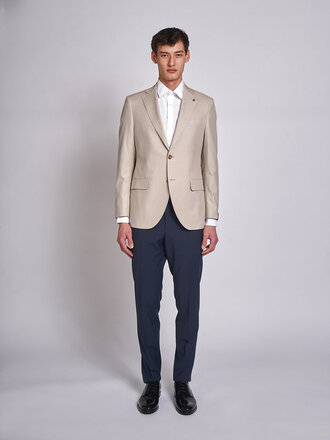 Latorre Beige Notch Lapel Half Lined G057EM.UJ089 Jacket