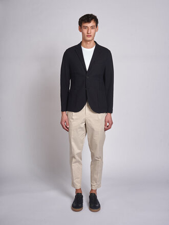 Harris Wharf London Navy 2B. Honeycomb LP CL8P22PPR Jacket