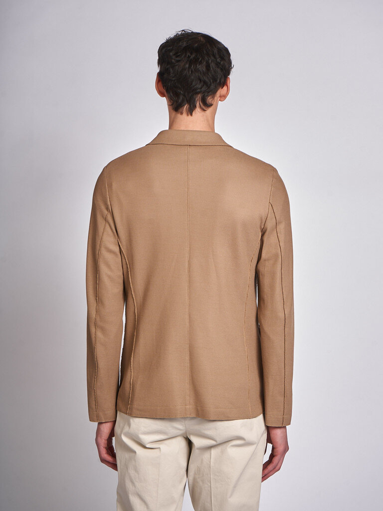 Harris Wharf London Tan 2B. Honeycomb LP CL8P22PPR Jacket