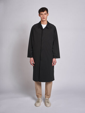 Harris Wharf London Manteau Balmacan Light Technic CA9122PYZ Noir