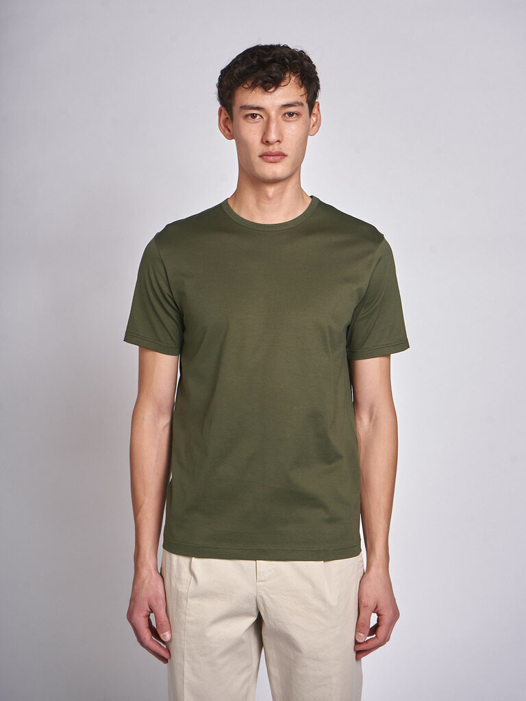 Sunspel Deep Olive26 SS Classic T-Shirt