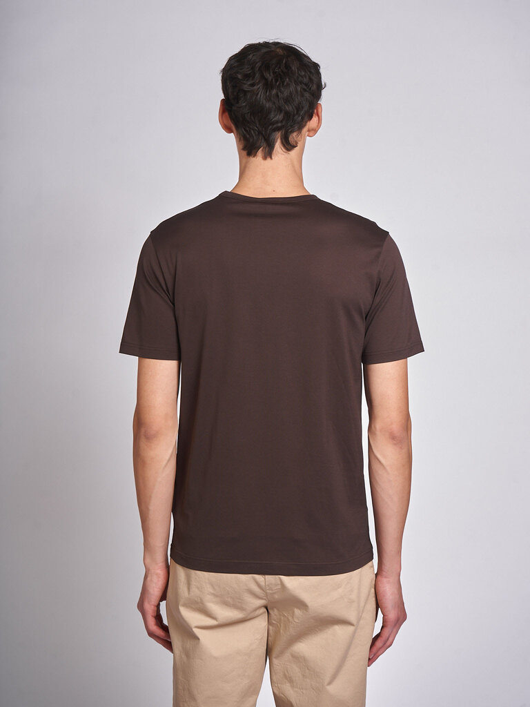 Sunspel  Dark Chocolate SS Classic T-Shirt