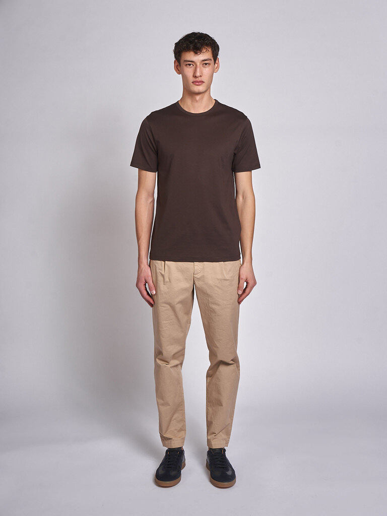 Sunspel  Dark Chocolate SS Classic T-Shirt