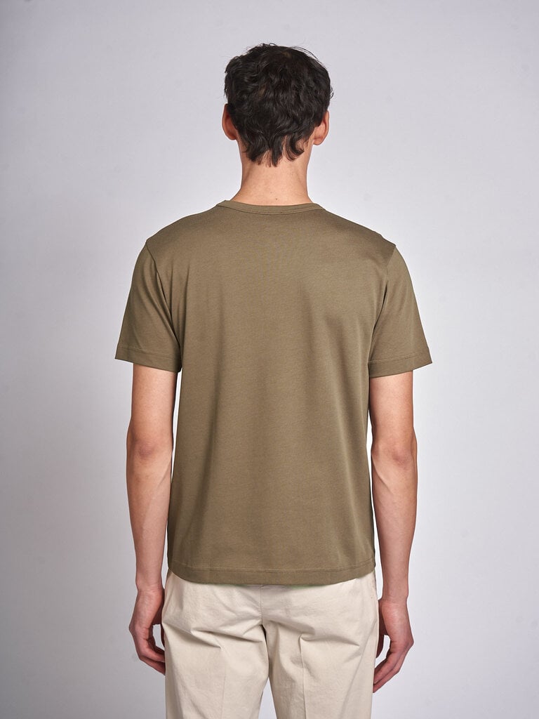 Sunspel T-Shirt Regular Fit Jersey Dark Cedar26