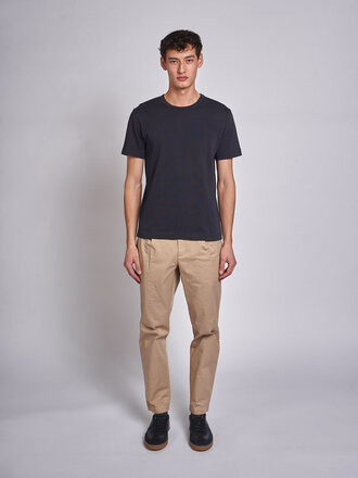 Sunspel Black Crewneck T-Shirt