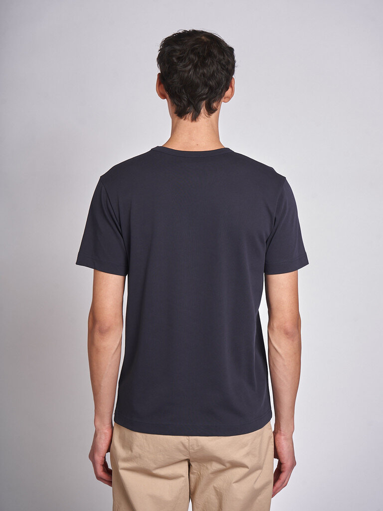 Sunspel T-shirt à col rond noir