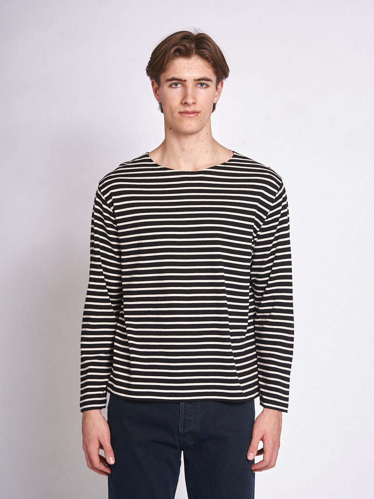 Batoner Chandail Washi Basque Noir/Ivoire