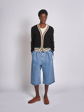 Dries Van Noten Black Magpie M.K. Cardigan