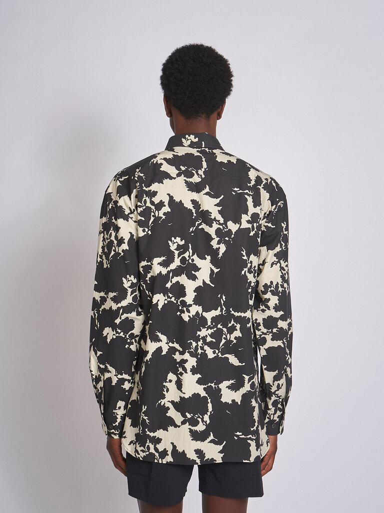 Dries Van Noten Printed Black Croom Shirt