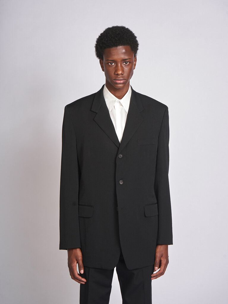 Yohji Yamamoto Veste CDH3BSJKT Noir