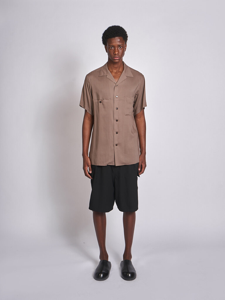 Yohji Yamamoto Chemise Panel Hawaiian B HK-B09-201 Beige