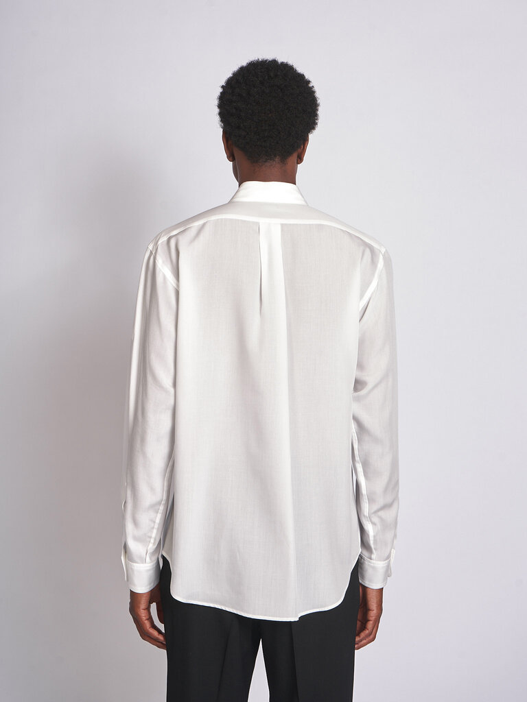 Yohji Yamamoto White CDH Standard HK-B83-250 Shirt