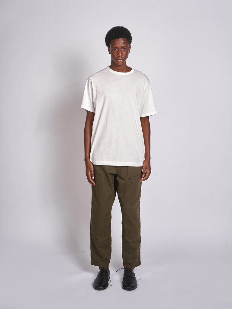 Yohji Yamamoto Off-White Round Neck SS T-Shirt