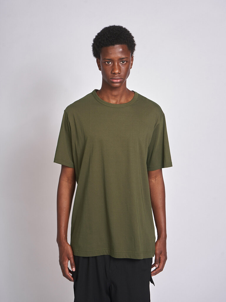 Yohji Yamamoto T-Shirt Round Neck SS HK-T02-070 Khaki
