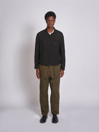 Yohji Yamamoto Blouson Zip HK Noir