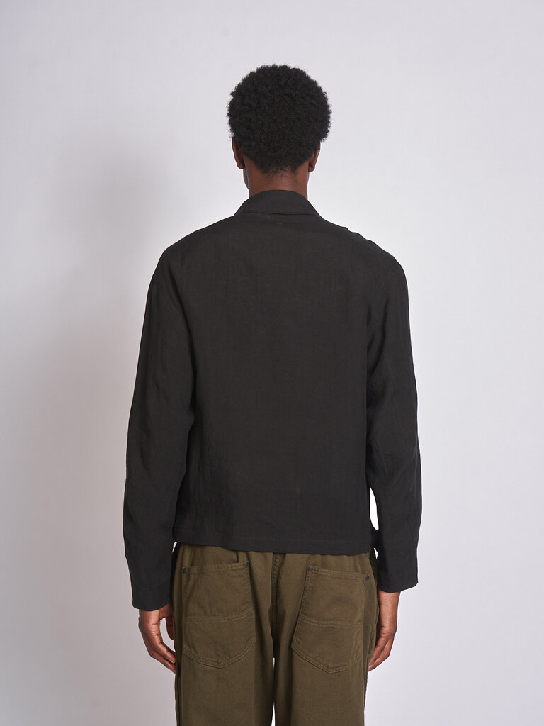 Yohji Yamamoto Black Zip HK Jacket