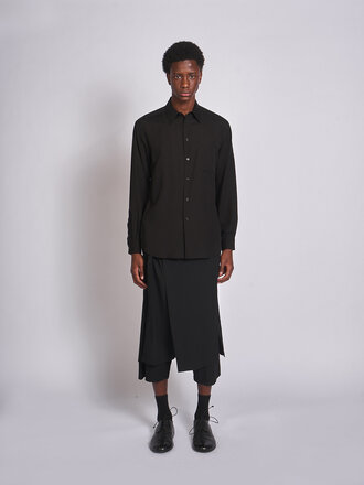 Yohji Yamamoto Black CDH Standard HK-B83-250 Shirt