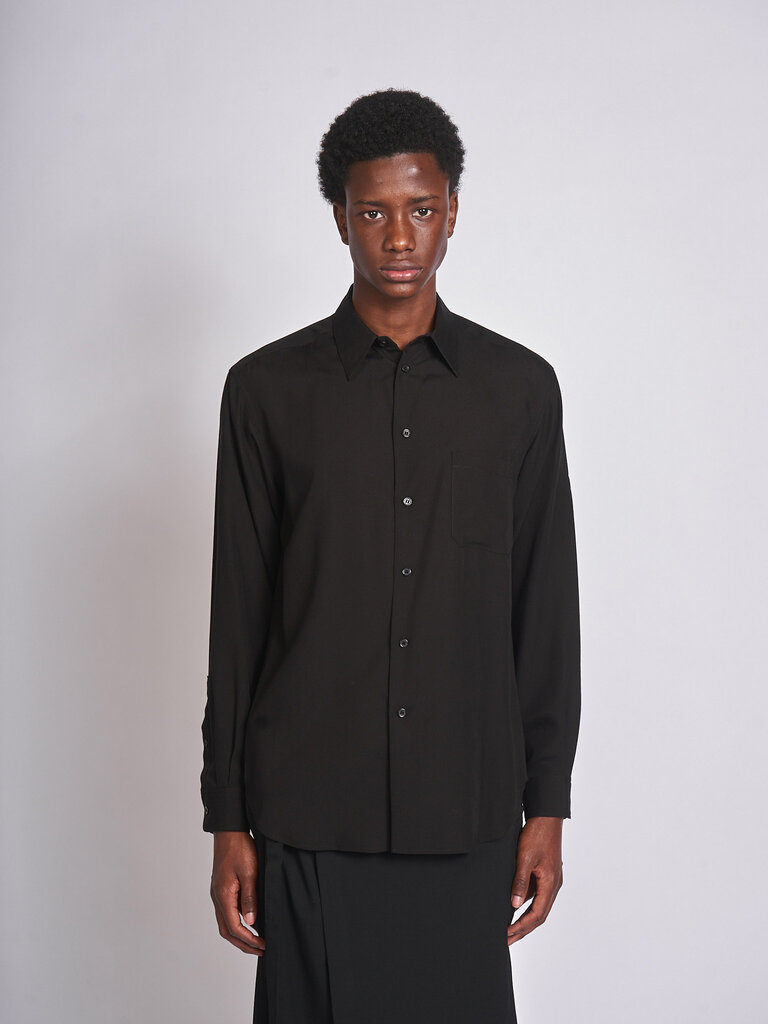 Yohji Yamamoto Black CDH Standard HK-B83-250 Shirt