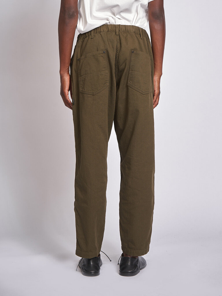 Yohji Yamamoto Khaki D-Elastic Work HK-P98-040 Pants