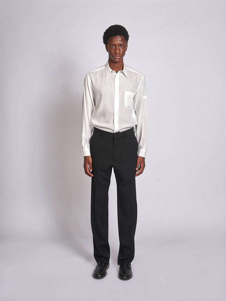 Yohji Yamamoto Pantalon No Tuck HK-P85-150 Noir