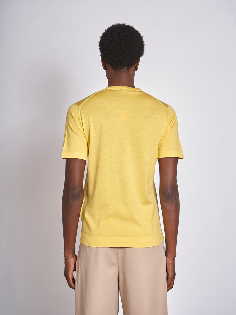 John Smedley Pollen Lorca Welted CN SS T-Shirt