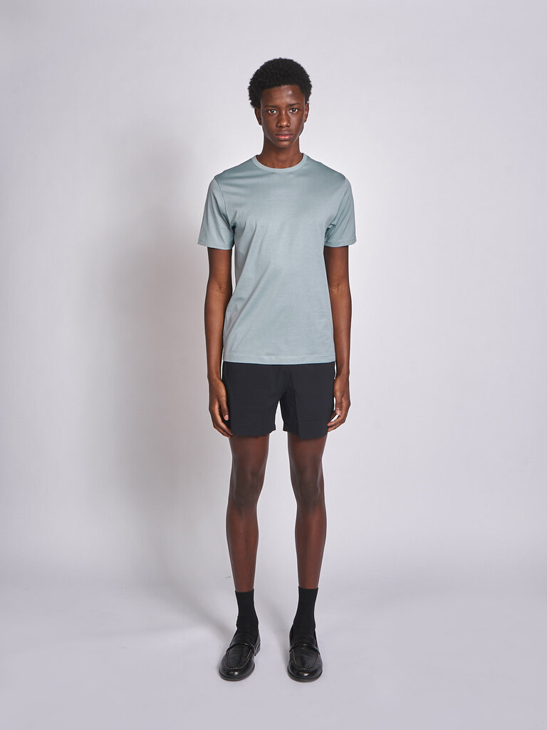 Sunspel T-Shirt SS Classic Bleu Stone