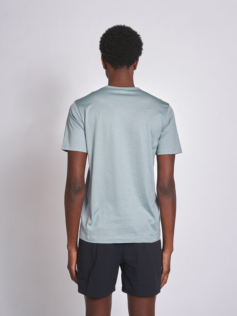 Sunspel Stone Blue SS Classic T-shirt