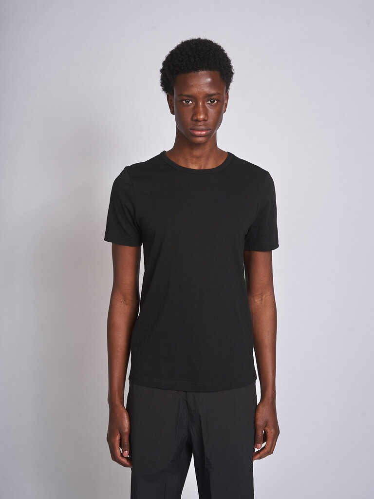 Merz b. Schwanen T-Shirt The Originals Loopwheeled Lightweight Noir