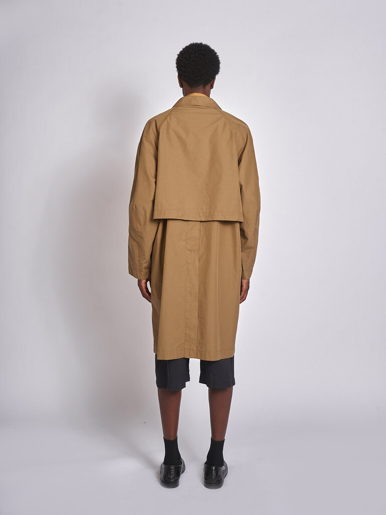 Lemaire Khaki Car Coat Jacket