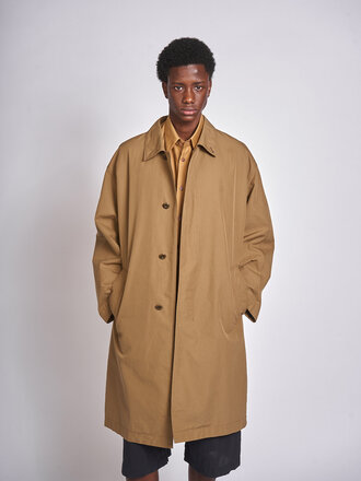 Lemaire Manteau Car Coat Khaki