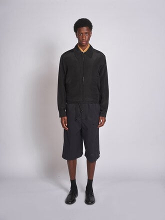 Lemaire Black Short Blouson Jacket
