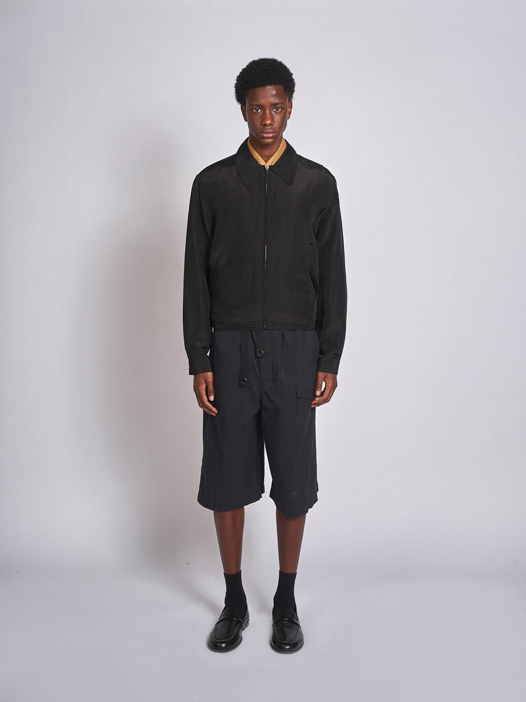 Lemaire Blouson Short Blouson Noir