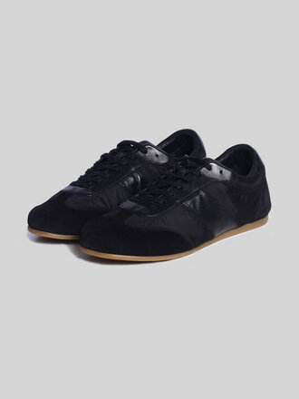 Lemaire Black Soft Runner Sneakers