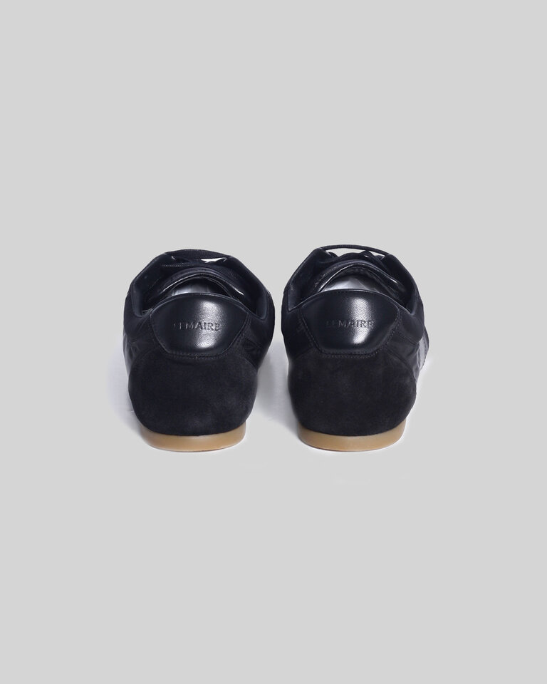 Lemaire Black Soft Runner Sneakers