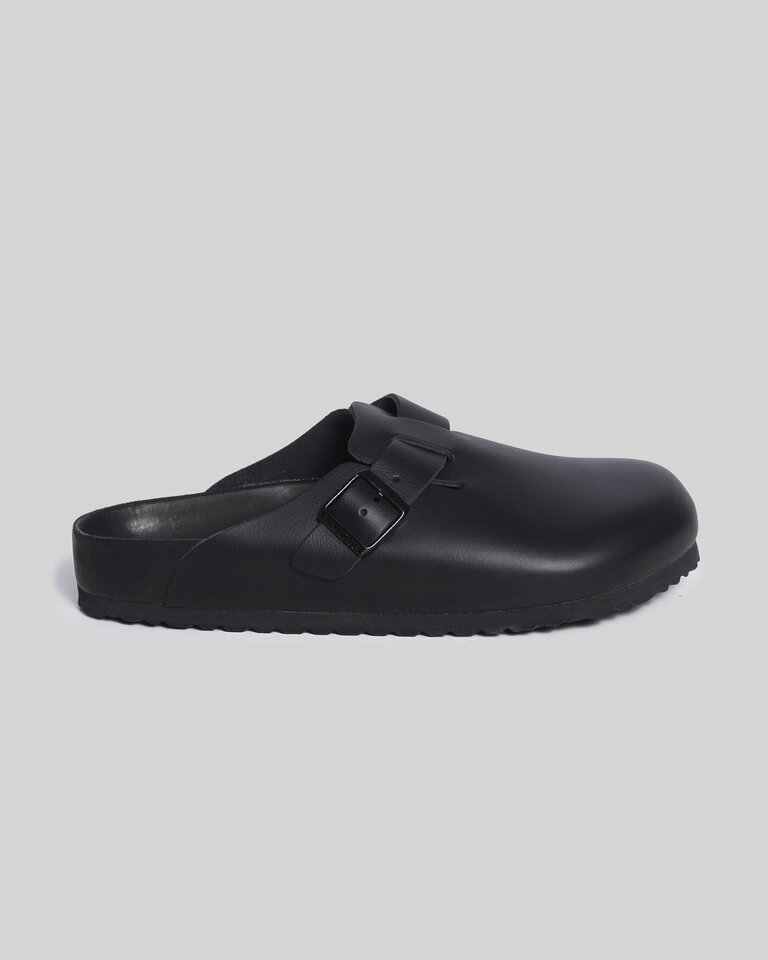 Birkenstock Sandale Boston Exquisite Leather Noir