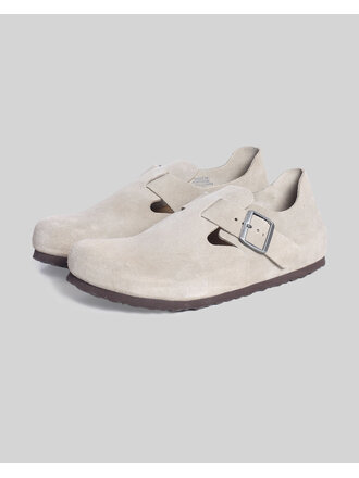 Birkenstock Chaussures London Suede Taupe