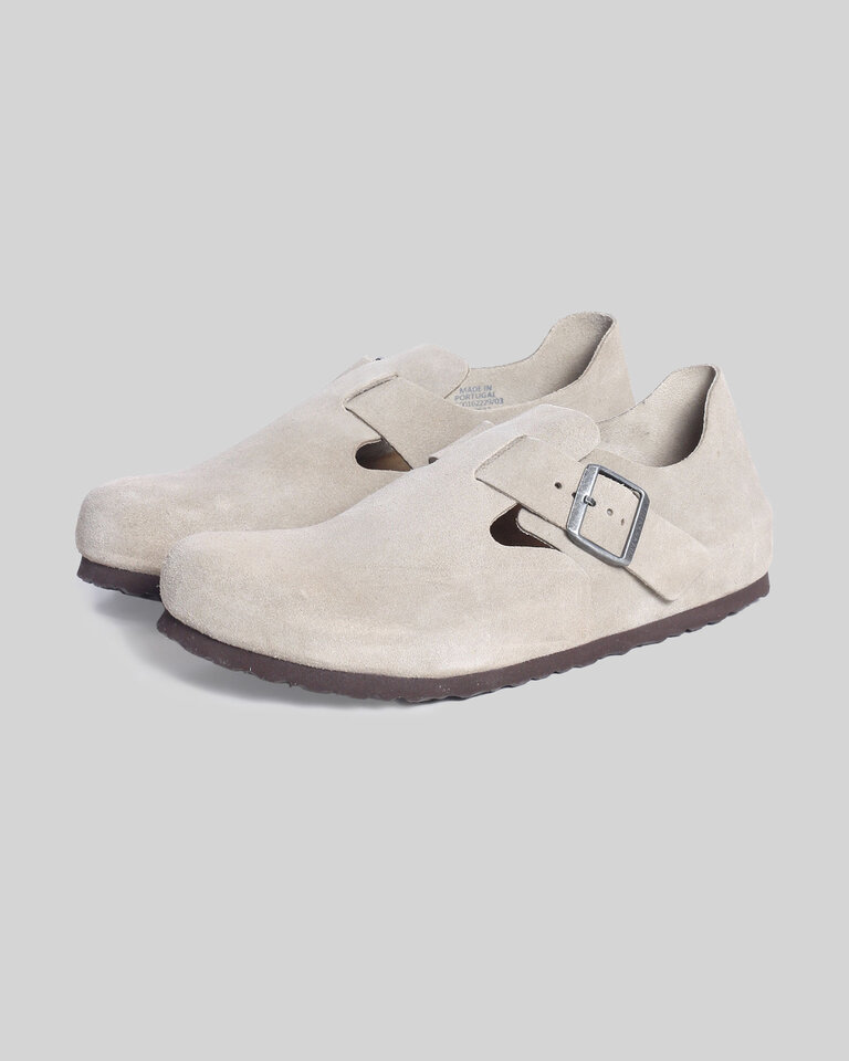 Birkenstock Chaussures London Suede Taupe