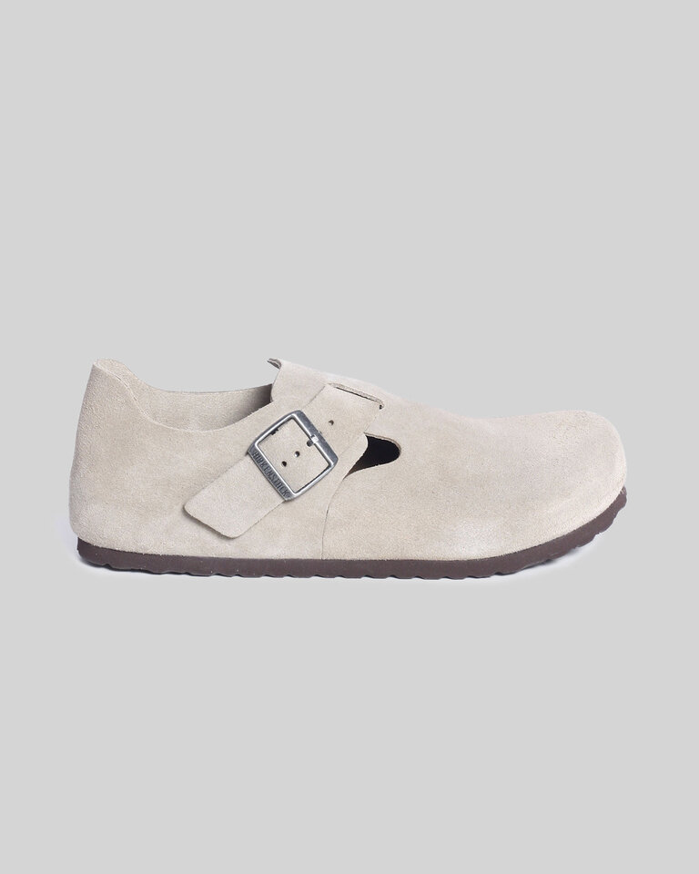 Birkenstock Chaussures London Suede Taupe