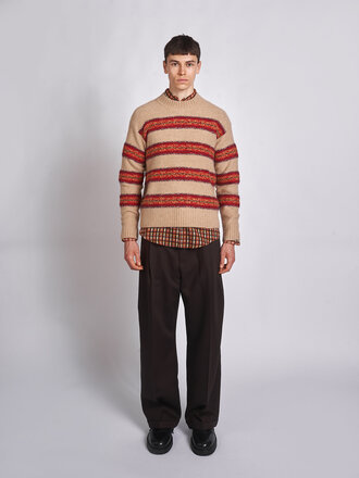 Dries Van Noten Chandail Master Écru Dries Van Noten Chandail Master Écru