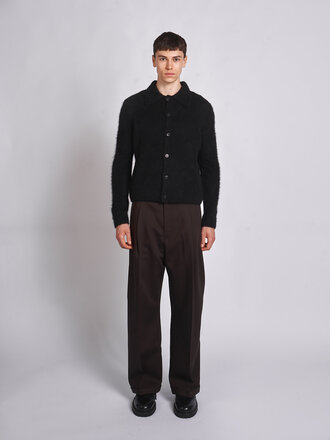 Dries Van Noten Cardigan Mora Noir Dries Van Noten Cardigan Mora Noir
